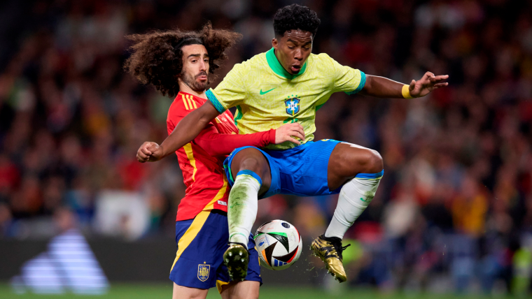 Brasil y España nos regalaron un partidazo lleno de polémicas y un vibrante empate en el Santiago Bernabéu