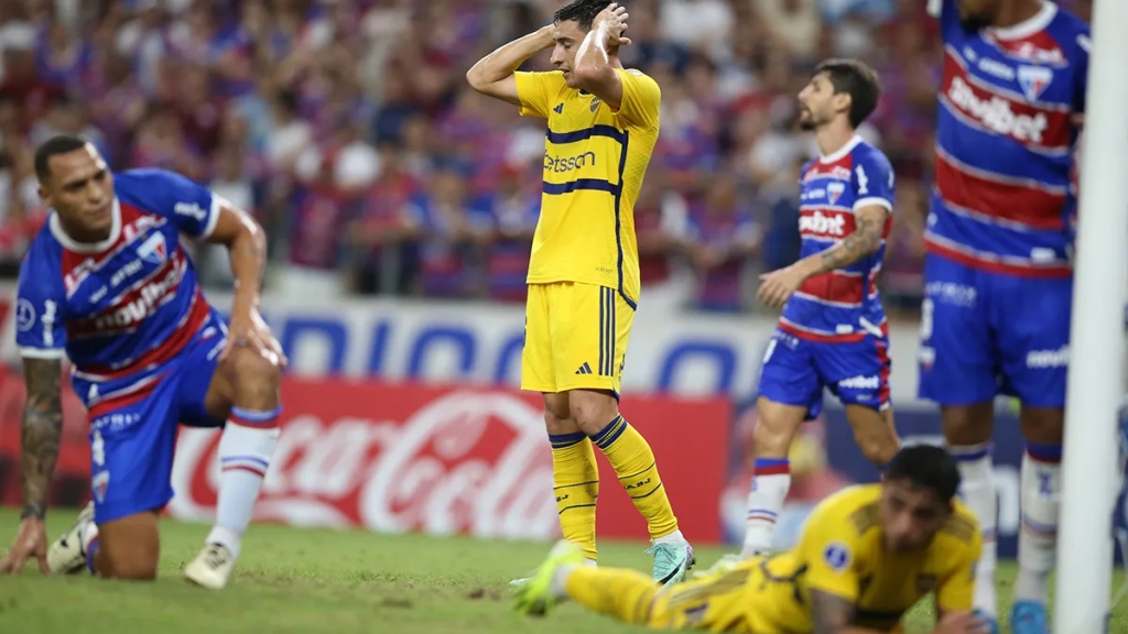 Fortaleza goleó a Boca: ¿Se complica la clasificación del equipo de Martínez en la Sudamericana?